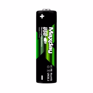 Pack 2 Pilas AA Recargables Li-ion 1.5V USB-C 2200mWh MaxDay MD-99020, Blister de 2 baterías AA Litio 1.5V MaxDay MD-99020 en HD Multimedia PERU SAC