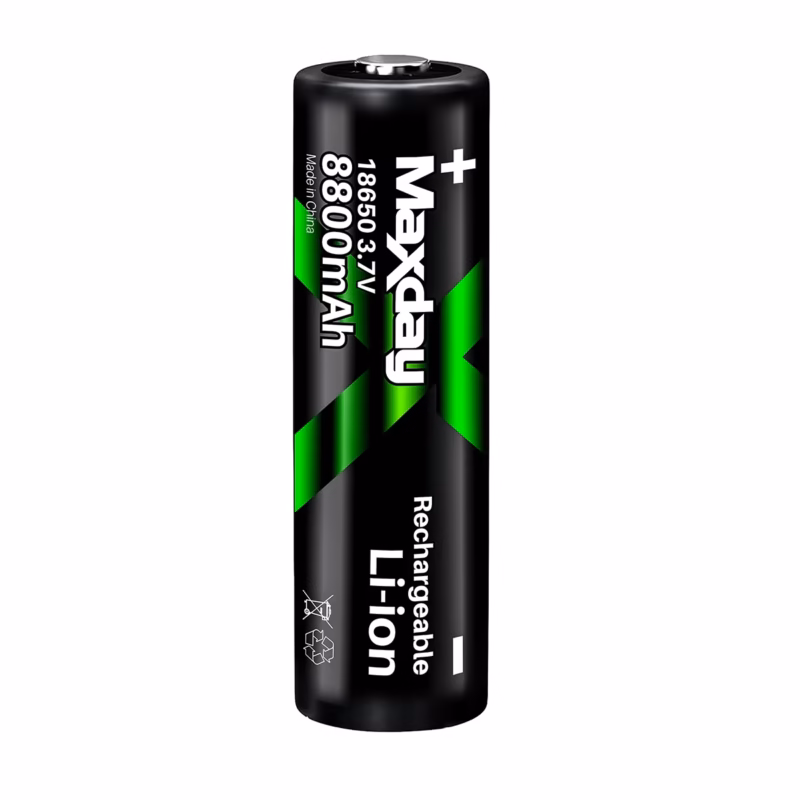 Batería Recargale 18650 de 8800mh Tipo Pila Li-ion 3.7V MaxDay MD-90567______01 Pack Baterías Recargables MaxDay mAh V Li ion MD Alta Capacidad para tus Proyectos