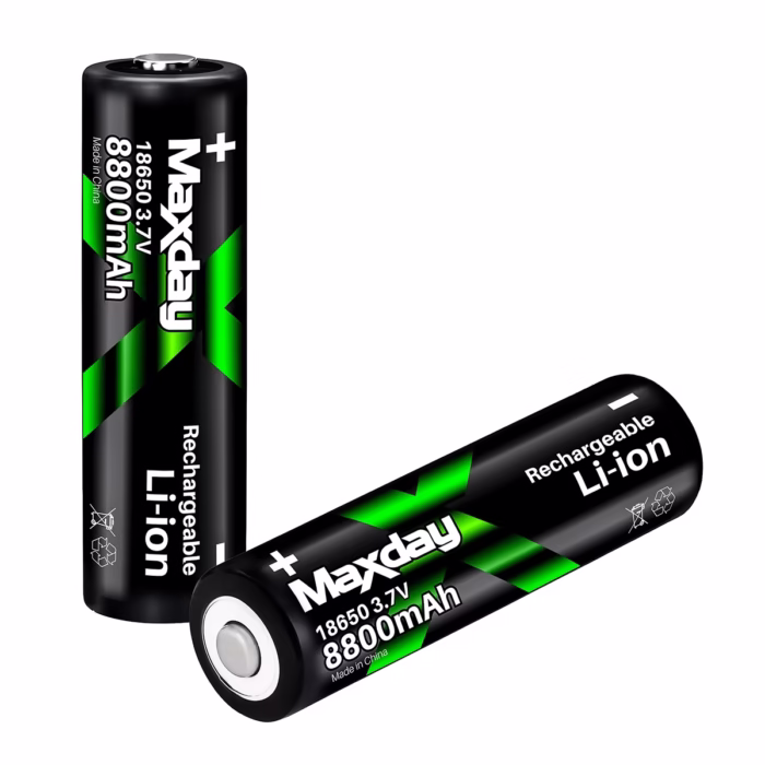 Pack  Baterías Recargables  MaxDay mAh V Li ion MD  Pack de  Baterías Recargables  MaxDay mAh V en HD Multimedia PERU SAC