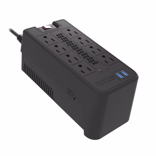 Estabilizador Forza 600W 1200VA con 2 USB FVR-1222USB: Protección Total para tus Equipos Electrónicos, estabilizador-de-voltaje-forza-peru-oficina-HD-Multimedia-PERU-SAC