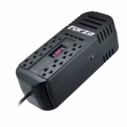 Estabilizador Forza 2200VA 1100W FVR-2202: Protección Gamer Pro en Perú, estabilizador-de-voltaje-forza-2200va-para-pc-servidores-HD-Multimedia-PERU-SAC