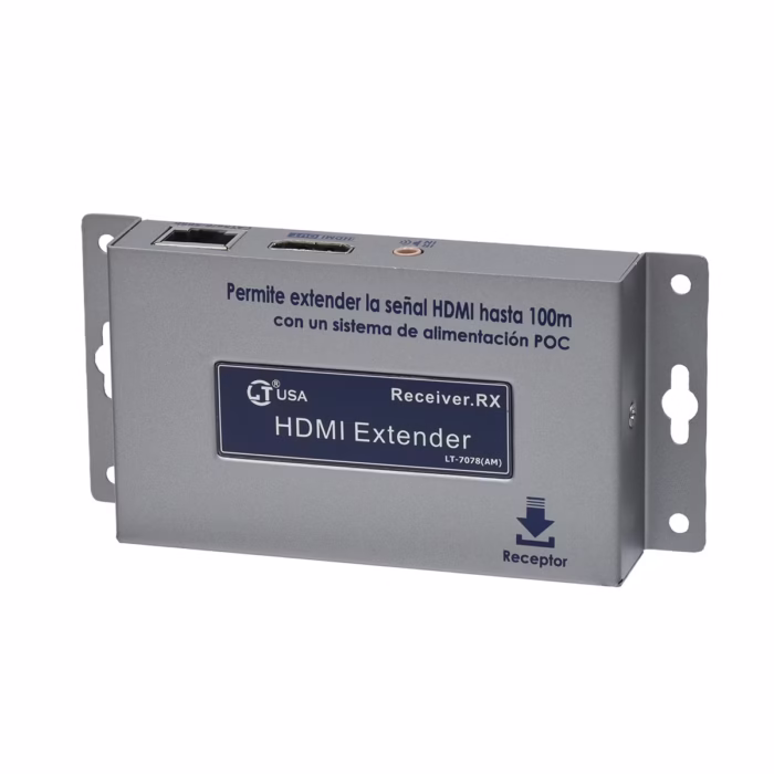 Extender HDMI  Metros PoC LT USA LT AM | pHz Baja Latencia a largas distancias extensor hdmi poc mt infraestructura it hd multimedia peru sac
