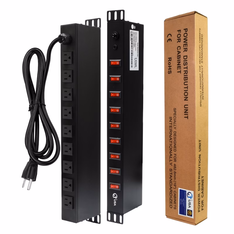 Power Rack PDU  Tomas con Switch Independiente RU LT USA LT PDU
