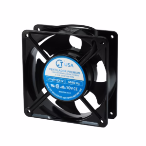 Ventilador Industrial 12cm 220V LT USA LT-VP12X12 | Para Racks y Servidores, Ventilador de 12cm para Gabinetes LT USA LT-VP12X12 distribuido por HD Multimedia PERU SAC.