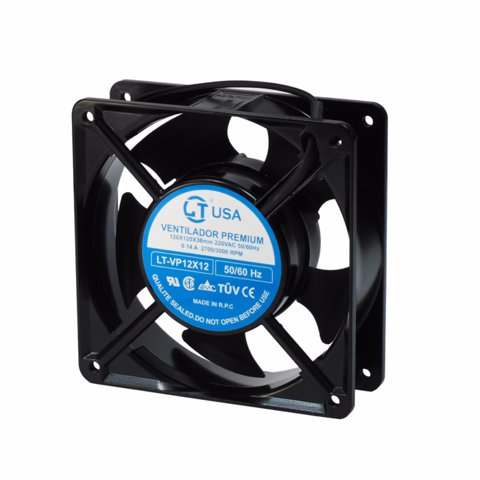 Ventilador Industrial cm V LT USA LT VPX | Para Racks y Servidores Ventilador de cm para Gabinetes LT USA LT VPX distribuido por HD Multimedia PERU SAC