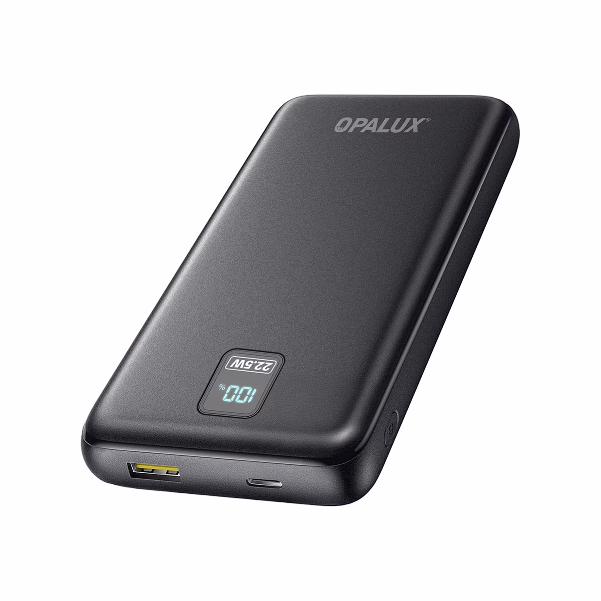 Power Bank Opalux 10000mAh 22.5W OP-PB043: Carga Rápida con Cables Integrados Power Bank Opalux 10000mAh 22.5W OP-PB043: Carga Rápida con Cables Integrados, cargador-portatil-opalux-con-cables-integrados-usb-c-lightning-HD-Multimedia-PERU-SAC