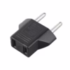 Adaptador de Enchufe Plano a Redondo High Full Max ZZ AD  | Negro V ª distribuído en HD Multimedia PERU SAC