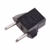 Adaptador de Enchufe Plano a Redondo High Full Max ZZ AD  | Negro V ª distribuído en HD Multimedia PERU SAC