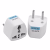 Adaptador de Enchufe Universal a Redondo High Full Max ZZ AD  | V A Blanco Distribuído en HD Multimedia PERU SAC
