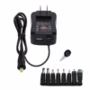 Adaptador Multi Voltaje Regulado Delcom DL AUC v v Universal W | Con  Puntas DC y Salida USB Distribuído en HD Multimedia PERU SAC