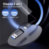 Adaptador USB C a LAN de  Gbps Glink GL  Adaptador USB a RJ de G Distribuído en HD Multimedia PERU SAC