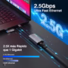 Adaptador USB C a LAN de  Gbps Glink GL  Adaptador USB a RJ de G Distribuído en HD Multimedia PERU SAC