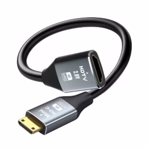 Cable Mini HDMI a HDMI 4K Glink GP-H-MINI | Ultra HD 60Hz 20cm, Distribuído en HD Multimedia PERU SAC