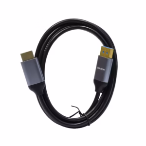 Cable DisplayPort a HDMI Delcom DL-DPHC001 4K 60Hz 1.8M Premium Gold Plated para Monitor y TV, Distribuído en HD Multimedia PERU SAC