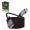 Cable HDMI a VGA Delcom DL HVGC de  Metros Premium con Chip IC y Carcasa de Aluminio Distribuído por HD Multimedia PERU SAC