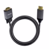 Cable HDMI a VGA Delcom DL HVGC de  Metros Premium con Chip IC y Carcasa de Aluminio Distribuído por HD Multimedia PERU SAC