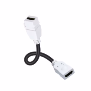 Cable Jack HDMI 4K 20cm para Placa de Pared Finder TM-XJ001, Distribuído en HD Multmedia PERU SAC