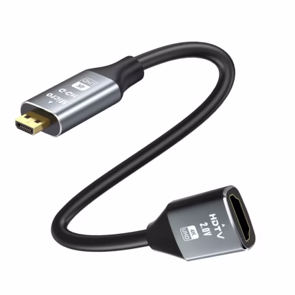 Cable Micro HDMI a HDMI Hembra K Glink GP H MICROM | Ultra HD Hz cm Distribuído en HD Multimedia PERU SAC