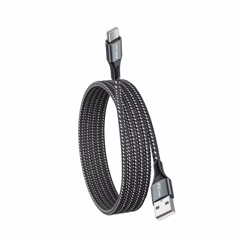 Cable_USB-C_2_Metros_High_Full_Max_HFM-CB-2M_60W____01___Cable Cable USB C de Metros High Full Max HFM CB M de W Carga Rápida y Enmallado
