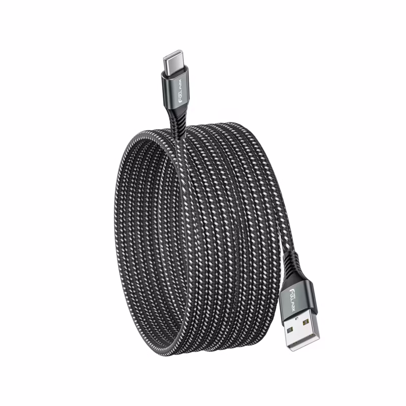 Cable_USB-C_de_3_Metros_High_Full_Max_HFM-CB-3M____01___Cable Cable USB C de Metros High Full Max HFM CB M de W Carga Rápida y Enmallado