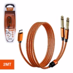 Cable de Audio MiniPlug a  RCA  Metros PRO Series PS  MT Enmallado Premium