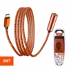 Cable de Audio USB C a Mini Plug Estéreo Hembra PRO Series PS BC MT |  Metros con Cable Enmallado y Chip DAC Distribuído en HD Multimedia PERU SAC