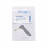 Conector Plug Mono  Grados Connex GWDJ BK BK Gold Plated Metálico para Soldar