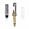 Conector Plug TS Connex GWDJ CH BK Dorado Metálico Profesional