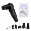 Conector XLR Canon Hembra en L Connex GBHX BK Negro con Pin Dorado para Soldar