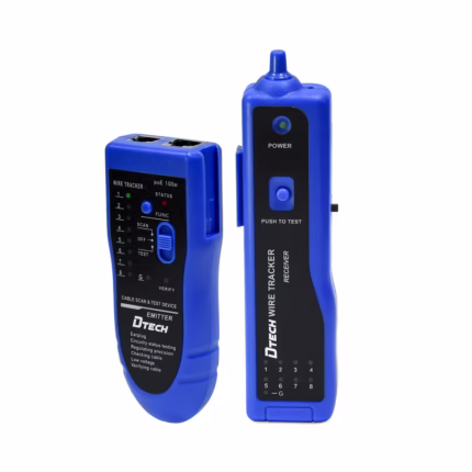 Detector de Cables UTP Dtech TB  Profesional | Lantester e Inductor de Ruido Distribuído en HD Multimedia PERU SAC