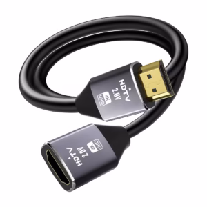 Extensión HDMI 4K 20cm Glink GP-225-H-M | HDMI 2.0 para TV Stick y PS5, Distribuído en HD Multimedia PERU SAC