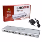 Splitter HDMI K × Lancom LTS   Ultra HD Hz | Divisor de Video  Entrada  Salidas