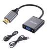 Adaptador HDMI a VGA Activo Delcom DL HVGA Full HD p Hz con Audio y Alimentación USB Carcasa Metálica Distribuído en HD Multimedia PERU SAC