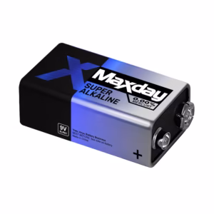 Batería 9V Super Alcalina Maxday MD-90059 | 600% Más Poder | Larga Duración, Distribuído en HD Multimedia PERU SAC