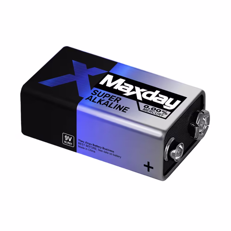 Batería 9V Super Alcalina Maxday MD-90059 | 600% Más Poder | Larga Duración, Distribuído en HD Multimedia PERU SAC