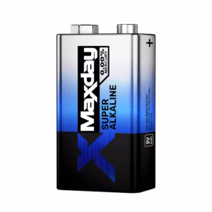 Batería 9V Super Alcalina Maxday MD-90059 | 600% Más Poder | Larga Duración, Distribuído en HD Multimedia PERU SAC