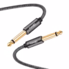 Cable Plug Mono de 5 Metros Enmallado Connex CX-18-0150-5M | Cable Jack 1/4 6.35mm TS para Guitarra e Instrumentos Gold Plated, Distribuído en HD Multimedia PERU SAC