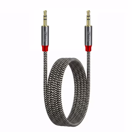 Cable de Audio Estéreo MiniPlug TRS Connex CX-15-0150-1.8M | Cable Auxiliar Jack 3.5mm Enmallado Gold Plated 1.8 Metros, Distribuído en HD Multimedia PERU SAC