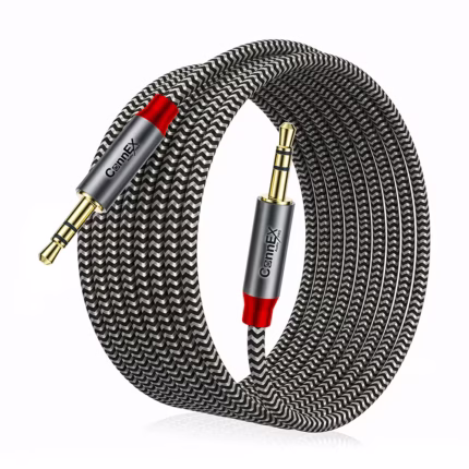 Cable de Audio Estéreo MiniPlug TRS de 3M Connex CX-15-0150-3M | Cable Auxiliar Jack 3.5mm Enmallado Gold Plated, Distribuído en HD Multimedia PERU SAC