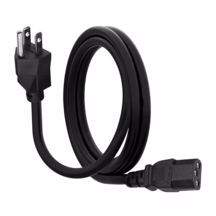 Cable de Poder para CPU 3x16AWG American NET GP-130-3x16-COPPE 1.8 Metros 100% Cobre | Cable de Alimentación C13 a Nema 5-15P 10A 250V Distribuído en HD Multimedia PERU SAC