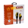 Cable de Red Cat8 de 2 Metros Lancom LTSN8-3102-2M | 2000Mhz | 40Gbps | SFTP Patch Cord Cobre LSZH Negro, Distribuído en HD Multimedia PERU SAC