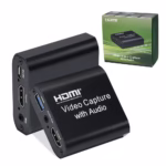 Capturadora de Video HDMI con Entrada de Micrófono y Video Retorno OX | K  p Distribuído en HD Multimedia PERU SAC