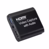 Capturadora de Video HDMI con Entrada de Micrófono y Video Retorno OX | K  p Distribuído en HD Multimedia PERU SAC