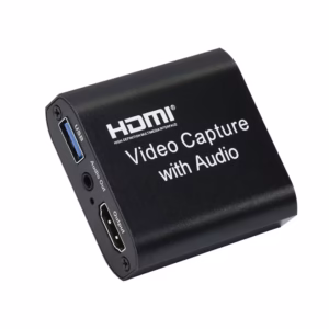 Capturadora de Video HDMI con Entrada de Micrófono y Video Retorno OX1239 | 4K / 1080p, Distribuído en HD Multimedia PERU SAC