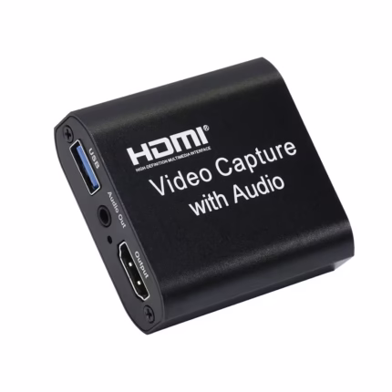 Capturadora de Video HDMI con Entrada de Micrófono y Video Retorno OX1239 | 4K / 1080p, Distribuído en HD Multimedia PERU SAC