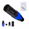 Conector Canon Macho para Soldar Connex GWDX BK BL Terminal Azul | XLR  Pin Gold Plated