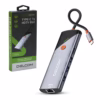 Docking USB C  en  Delcom DL CHUB | Estación de Acoplamiento HDMI K Hz y Ethernet Gigabit RJ |  USB  | Lector SDTF y PD W Distribuído en HD Multimedia PERU SAC