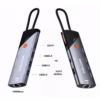 Docking USB C  en  Delcom DL CHUB | Estación de Acoplamiento HDMI K Hz y Ethernet Gigabit RJ |  USB  | Lector SDTF y PD W Distribuído en HD Multimedia PERU SAC