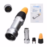 Conector Canon Hembra de Chasis SEETRONIC KFC Metal Housing
