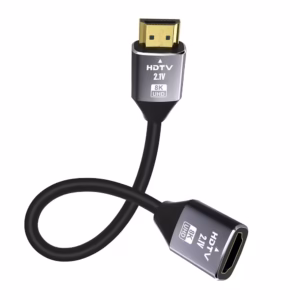 Extensión HDMI de 30CM 8K American NET GP-225-HM8K | Prolongador Ultra HD 4320p HDMI 2.1 Metal Housing Distribuído en HD Multimedia PERU SAC